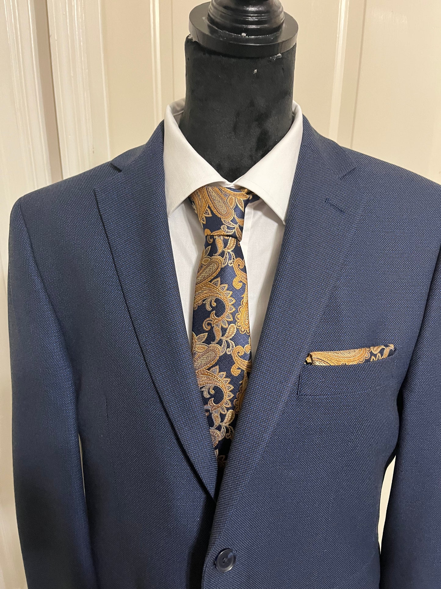 Fashionable Necktie and Pocket Square