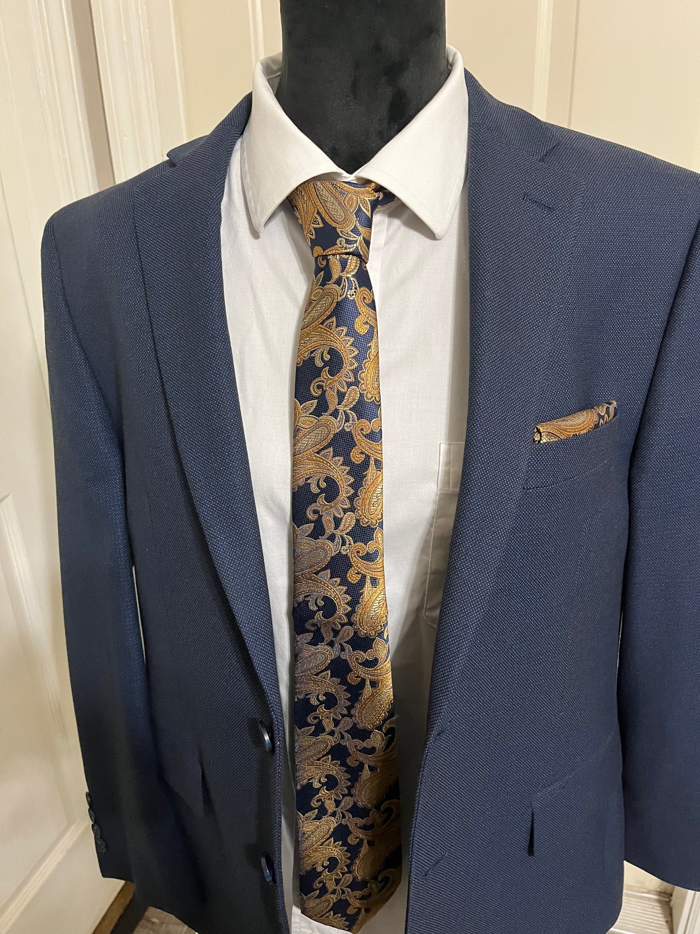 Fashionable Necktie and Pocket Square