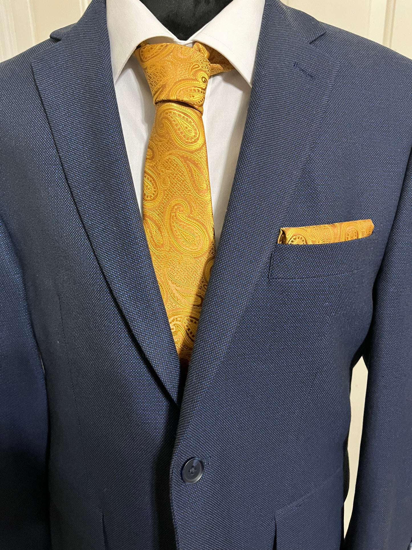Fashionable Necktie and Pocket Square